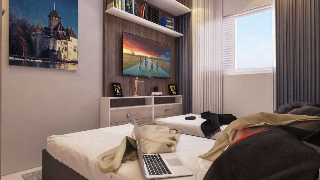 Apartamento em Praia Grande, no bairro Boqueirão