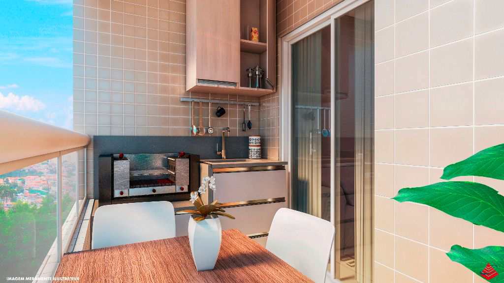 Apartamento em Praia Grande, no bairro Guilhermina