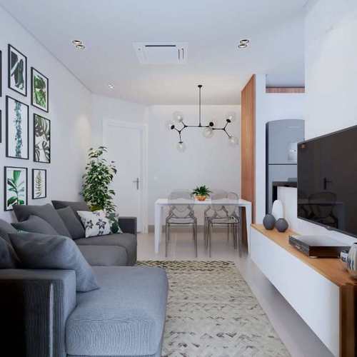 Apartamento, código 6956 em Praia Grande, bairro Boqueirão
