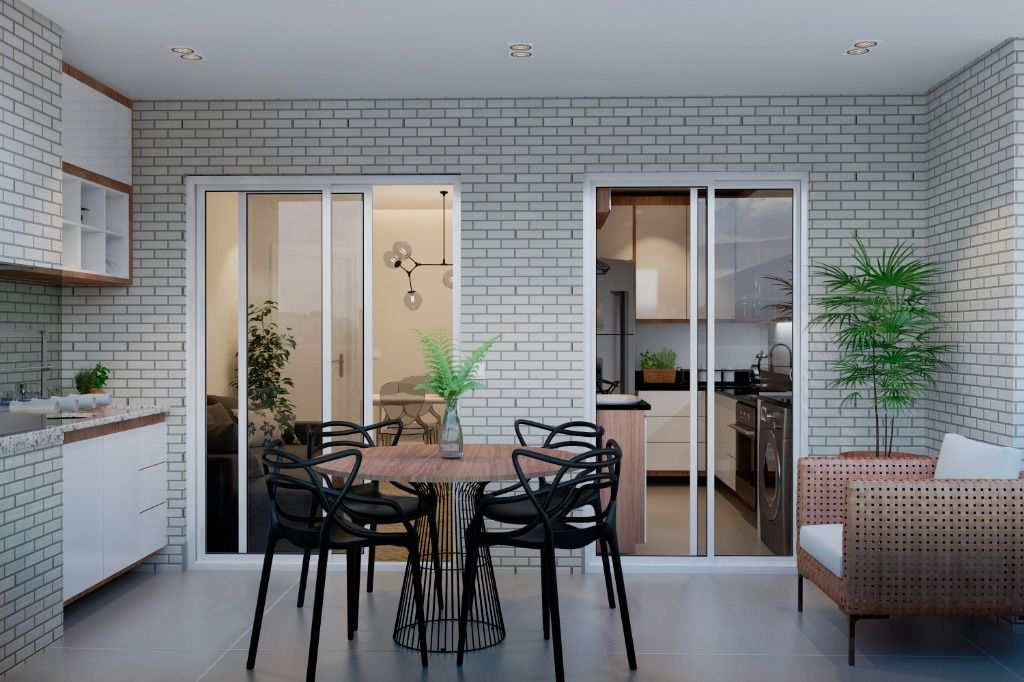 Apartamento em Praia Grande, no bairro Boqueirão