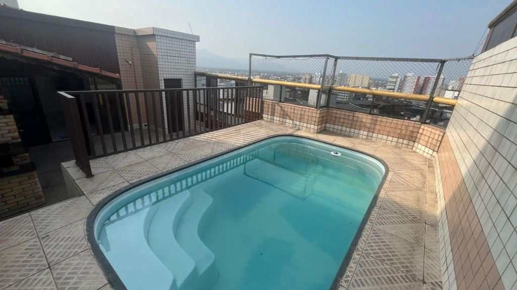 Cobertura em Praia Grande, no bairro Mirim