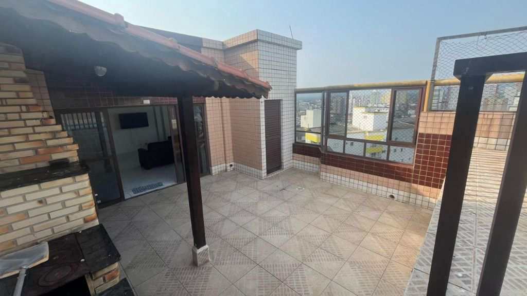 Cobertura em Praia Grande, no bairro Mirim