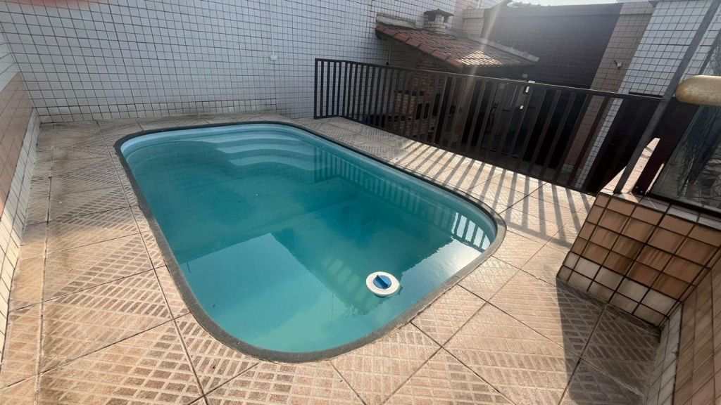 Cobertura em Praia Grande, no bairro Mirim