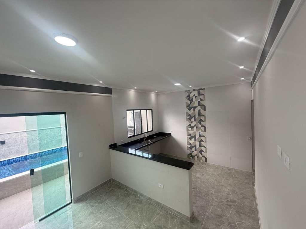 Casa em Mongaguá, no bairro Balneário Samas