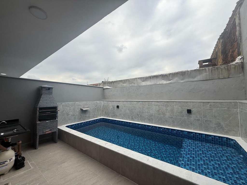 Casa em Mongaguá, no bairro Balneário Samas