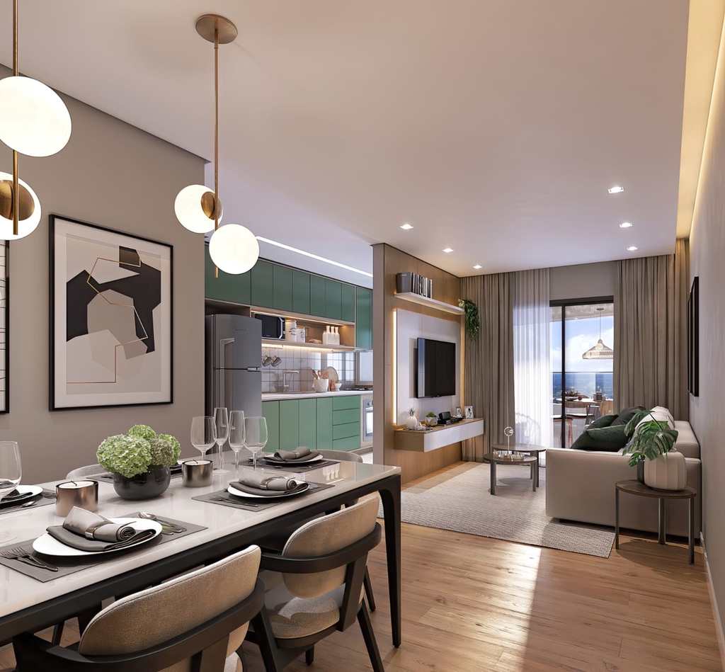 Apartamento em Praia Grande, no bairro Balneário Celimar