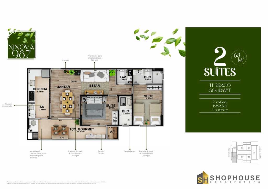 Apartamento em Praia Grande, no bairro Canto do Forte