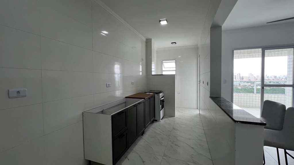 Apartamento em Praia Grande, no bairro Mirim