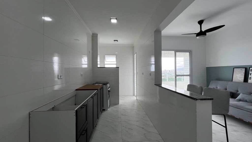 Apartamento em Praia Grande, no bairro Mirim
