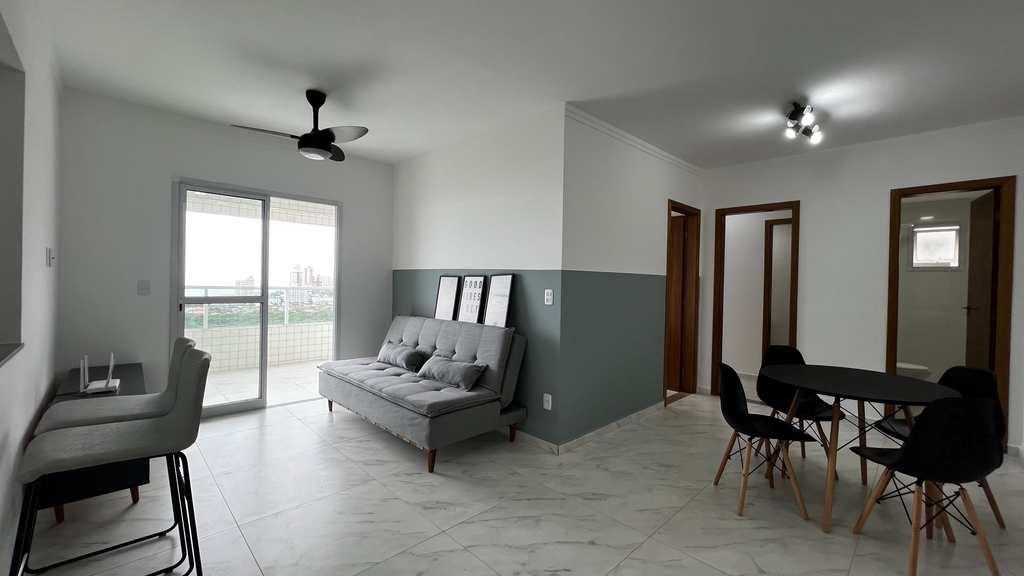 Apartamento em Praia Grande, no bairro Mirim