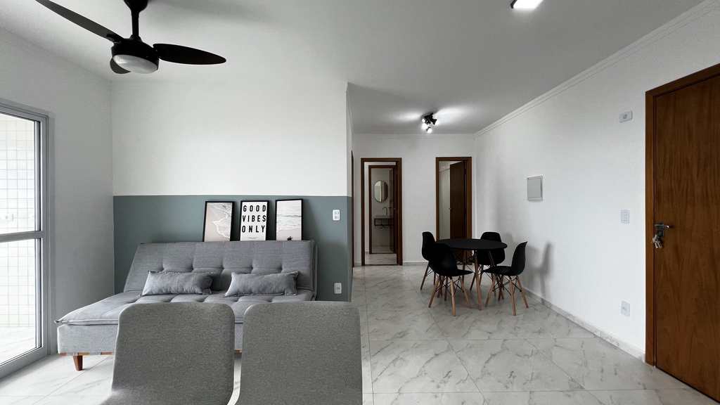 Apartamento em Praia Grande, no bairro Mirim