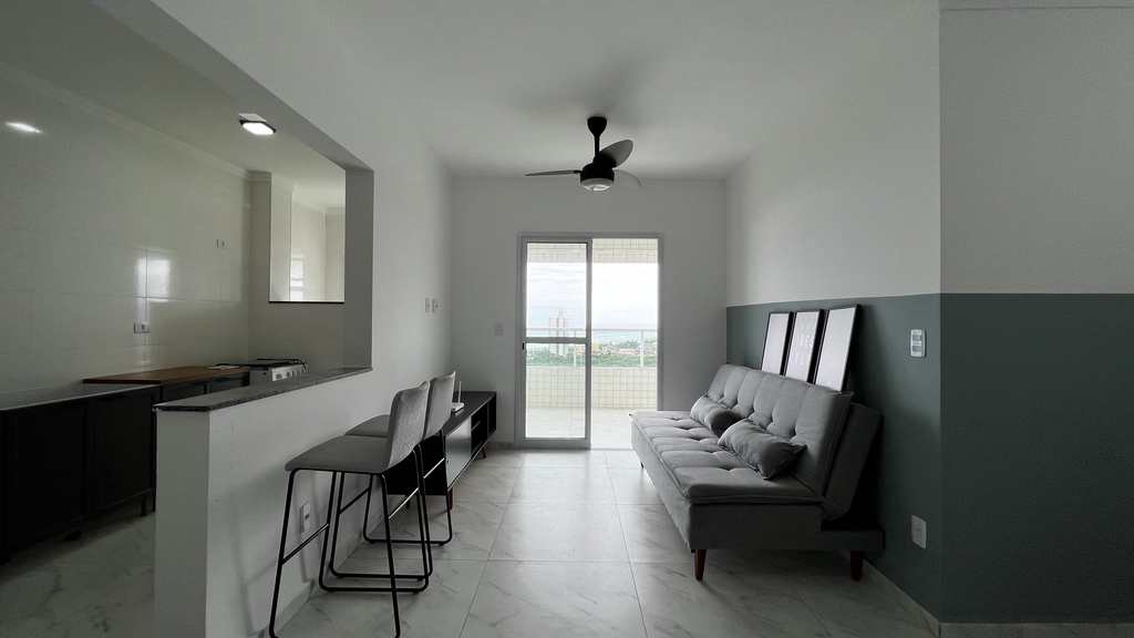 Apartamento em Praia Grande, no bairro Mirim