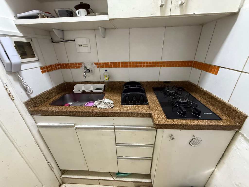 Kitnet em São Vicente, no bairro Centro