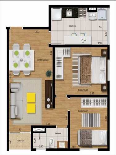Apartamento, código 1226 em Guarulhos, bairro Cidade Parque Alvorada