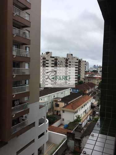 Apartamento, código 185 em Santos, bairro Estuário