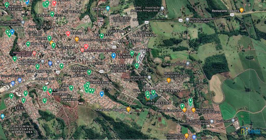 Terreno Comercial em Ibiporã, no bairro Vila Beatriz