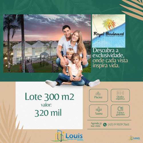 Terreno, código 570 em Ibiporã, bairro Royal Boulevard