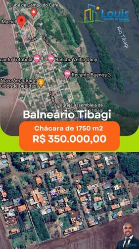 Loteamento Rural, código 574 em Ibiporã, bairro Balneário Tibagi