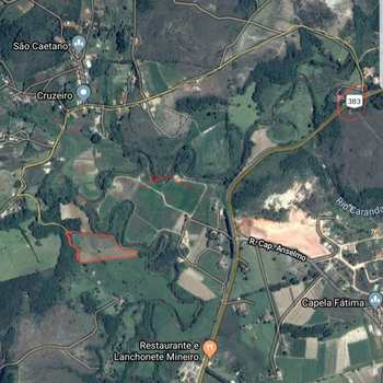Terreno Rural em Coronel Xavier Chaves, bairro São Caetano