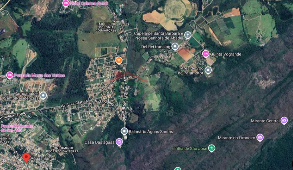 Terreno em Tiradentes, no bairro Águas Santas