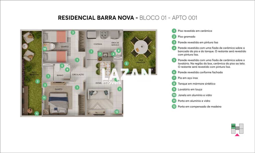 Apartamento em Natal, no bairro Potengi