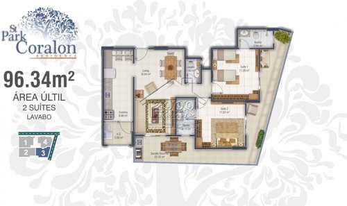 Apartamento, código 2421 em Praia Grande, bairro Canto do Forte