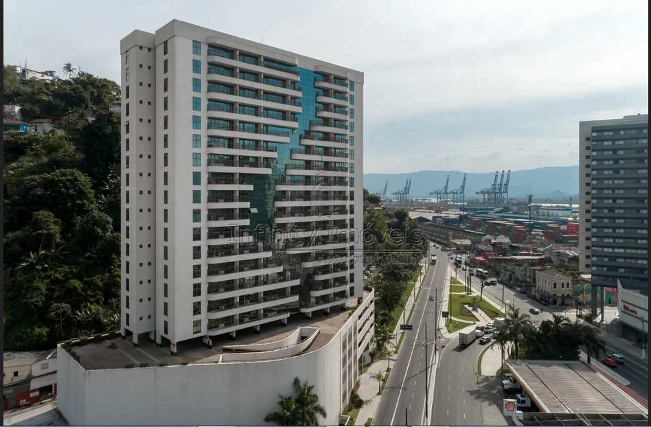 Sala Comercial em Santos, no bairro Valongo