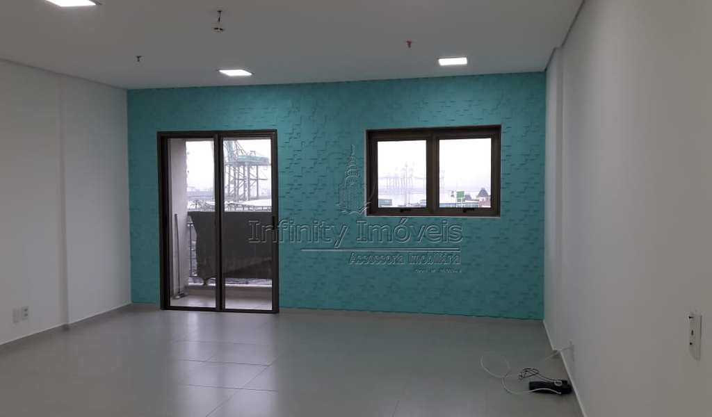 Sala Comercial em Santos, bairro Valongo