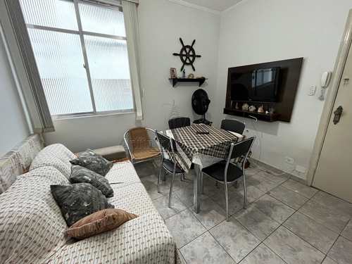 Apartamento, código 1593 em Santos, bairro Aparecida