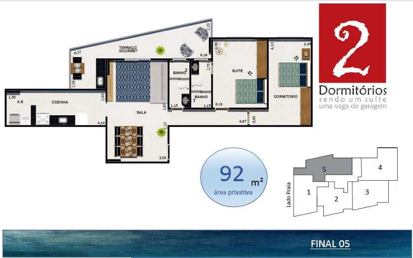 Empreendimento em Praia Grande, no bairro Guilhermina