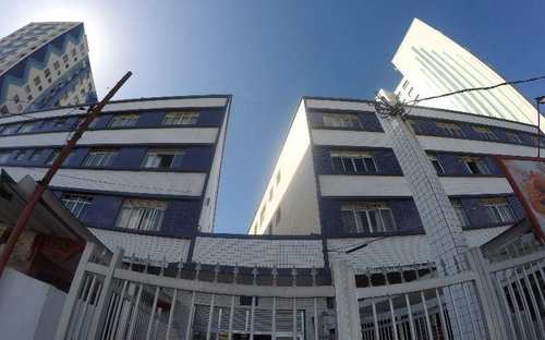 Apartamento, código 17 em Praia Grande, bairro Guilhermina