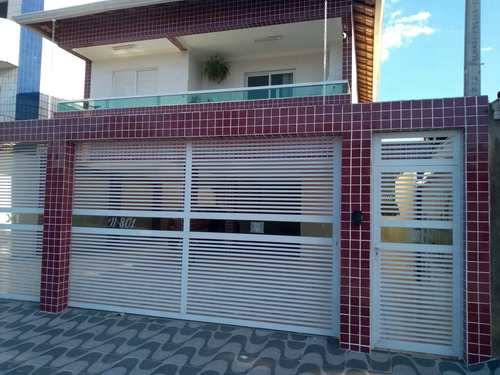 Casa de Condomínio, código 4895 em Praia Grande, bairro Mirim