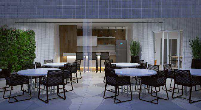 Apartamento em Praia Grande, no bairro Ocian