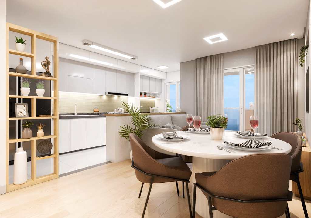 Apartamento em Praia Grande, no bairro Guilhermina
