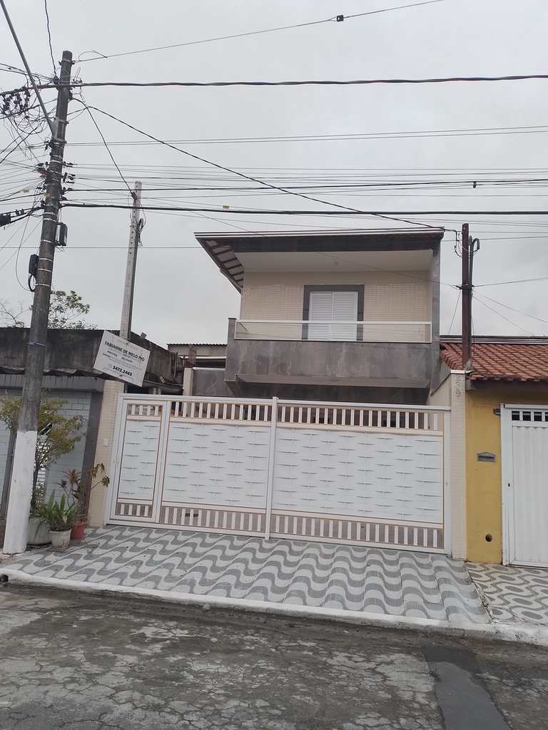 Casa de Condomínio em Praia Grande, no bairro Tude Bastos