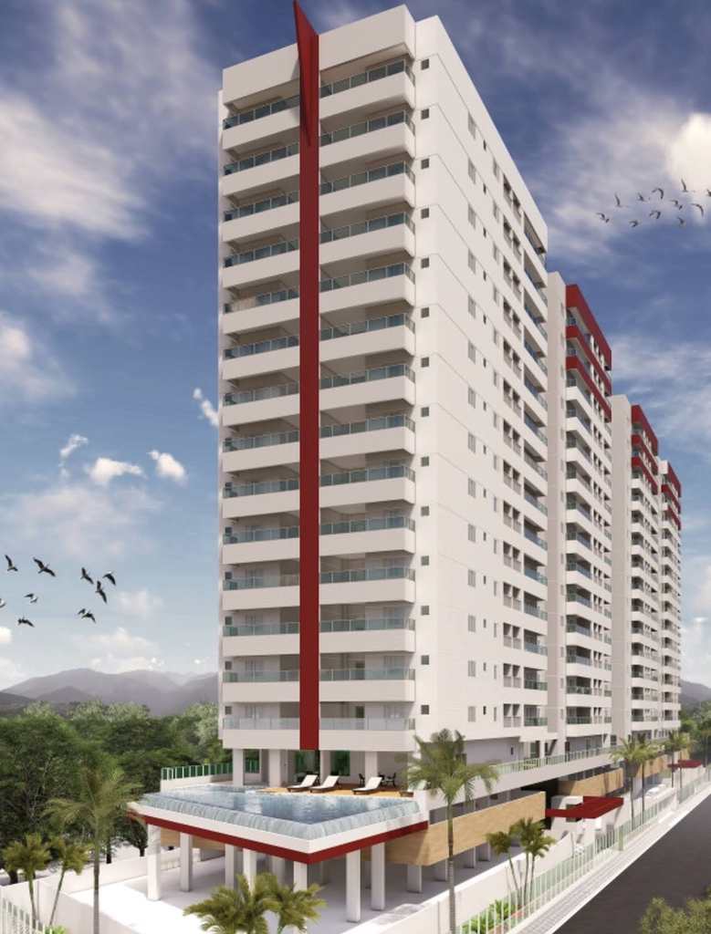 Apartamento em Praia Grande, no bairro Vila Caiçara