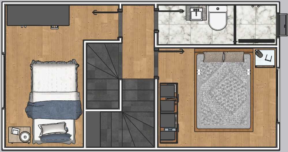 Casa de Condomínio em Praia Grande, no bairro Aviação