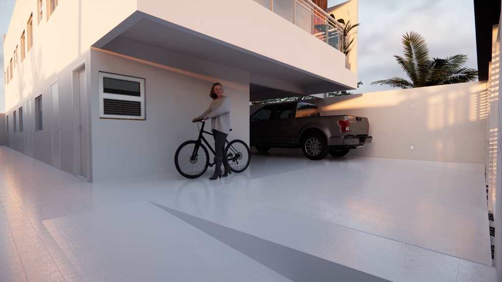 Casa em Praia Grande, no bairro Mirim