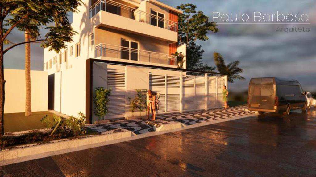 Casa em Praia Grande, no bairro Mirim