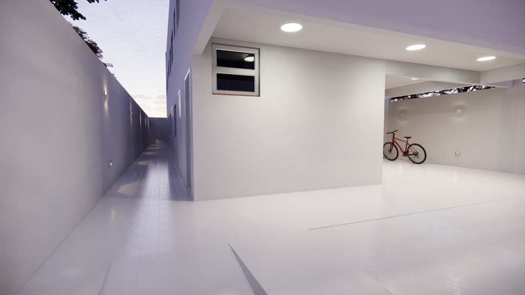 Casa em Praia Grande, no bairro Mirim