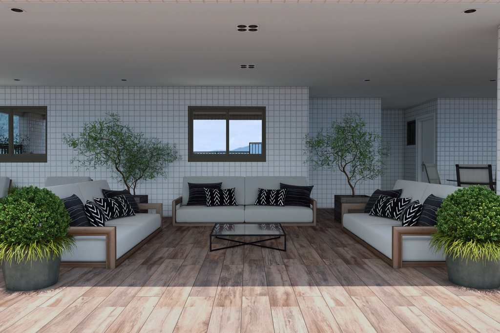 Apartamento em Praia Grande, no bairro Canto do Forte