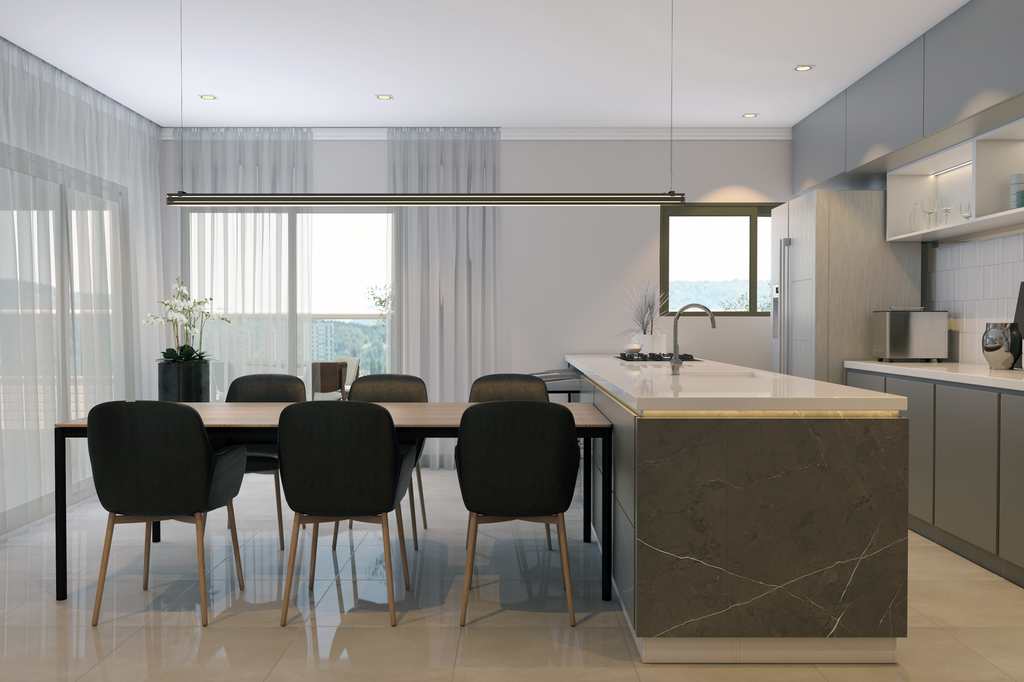 Apartamento em Praia Grande, no bairro Canto do Forte