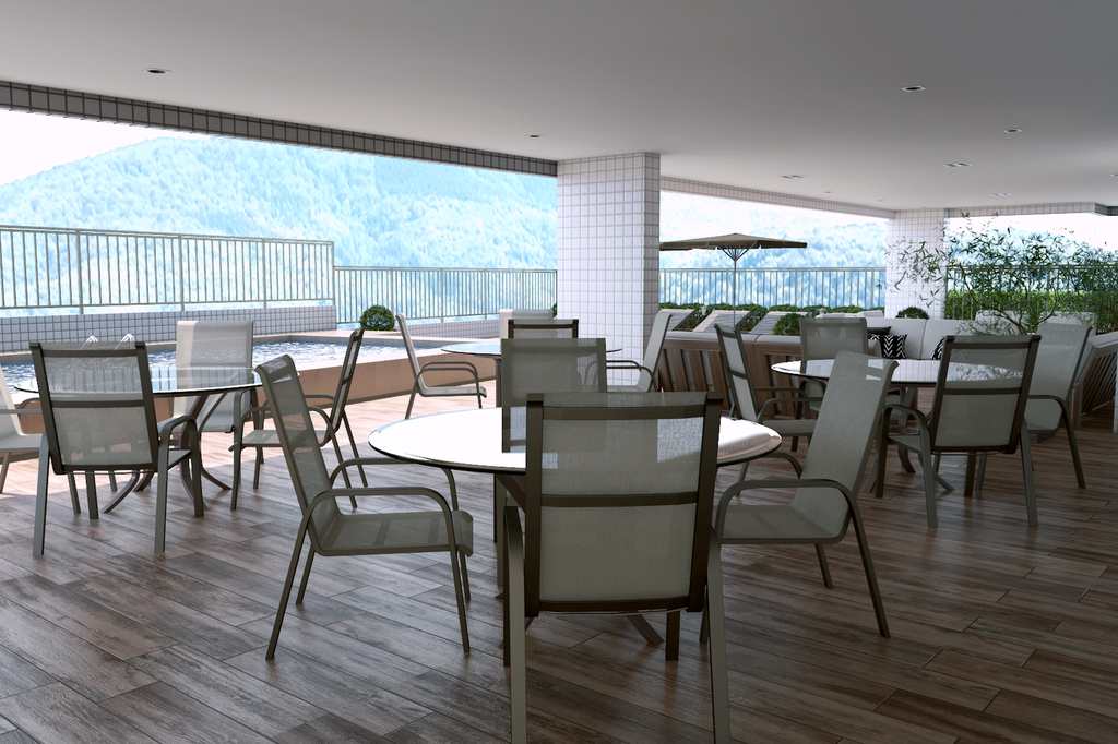 Apartamento em Praia Grande, no bairro Canto do Forte