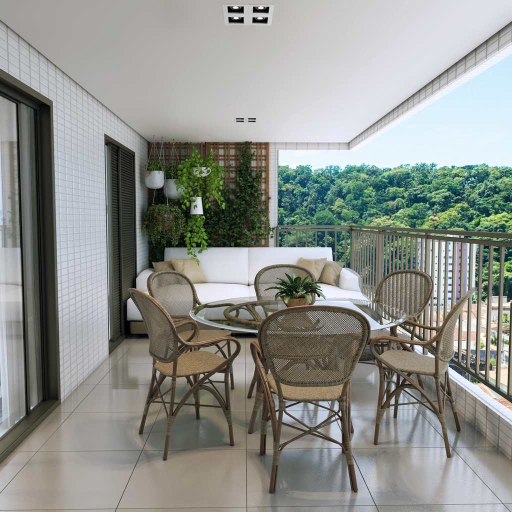 Apartamento em Praia Grande, no bairro Canto do Forte