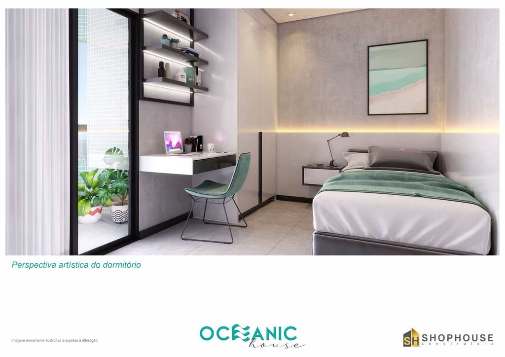 Apartamento em Praia Grande, no bairro Maracanã