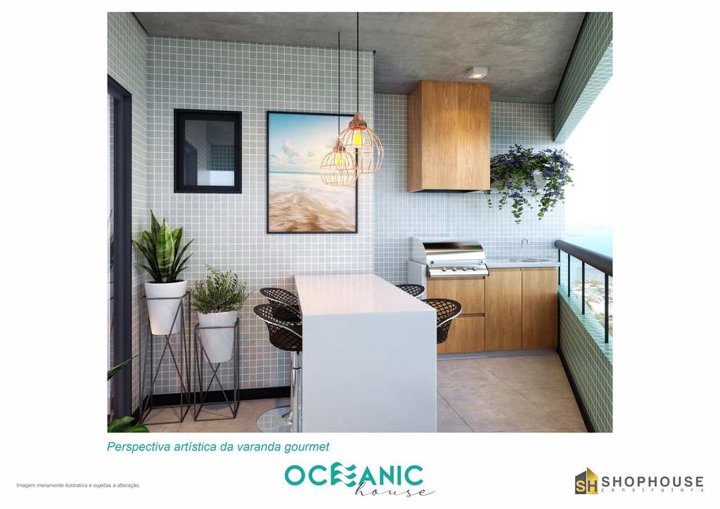 Apartamento em Praia Grande, no bairro Maracanã