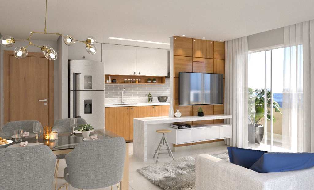Apartamento em Praia Grande, no bairro Guilhermina