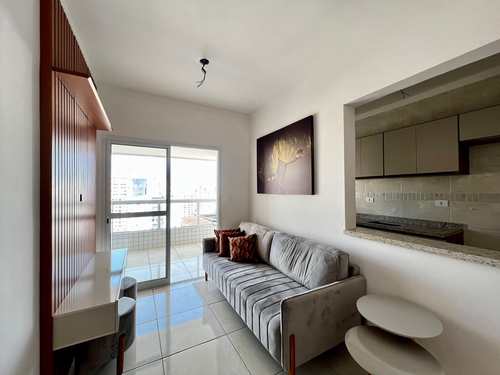 Apartamento, código 7609 em Praia Grande, bairro Guilhermina