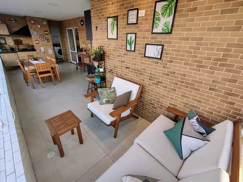 Apartamento, código 7764 em Praia Grande, bairro Aviação