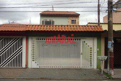 Sobrado, código 10770 em Santo André, bairro Parque Novo Oratório
